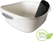 MAGNEZOL® Magnesium - BPA Vrij Voetenbad (Wit) incl. Handdoekje