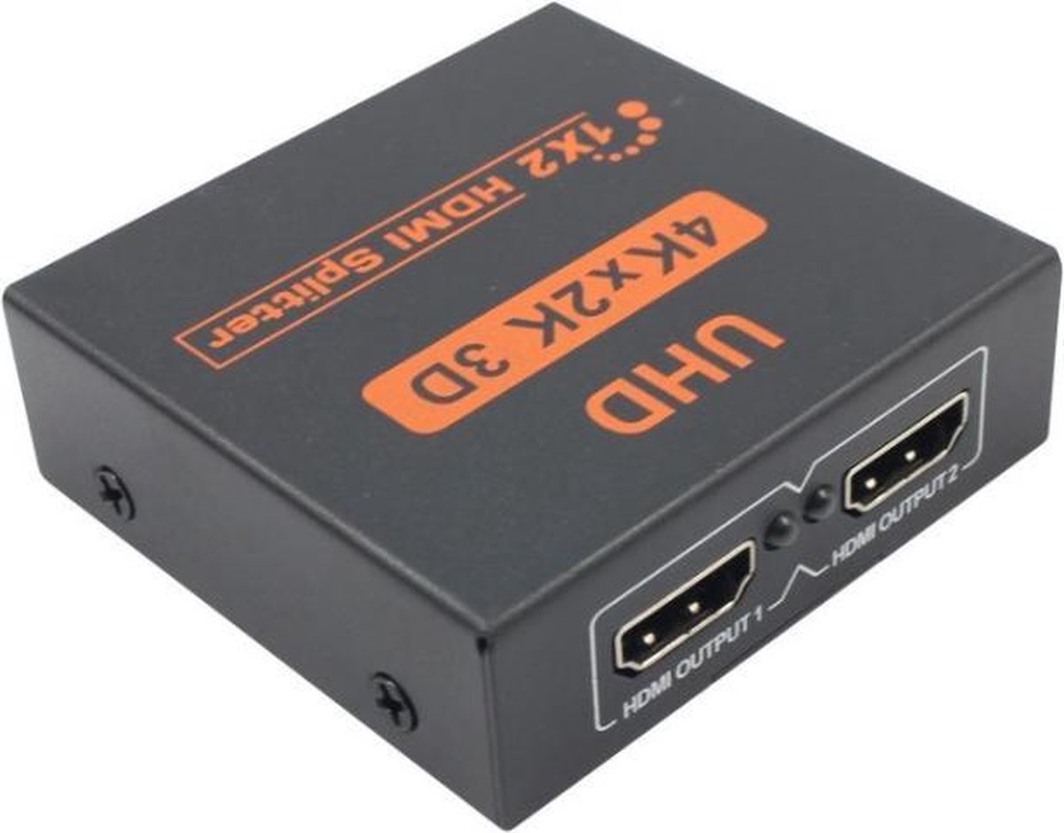 Coretek HDMI splitter 1 naar 2 - versie 1.4 (4K 30Hz)