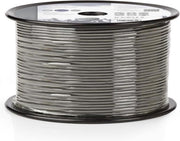 Balanced Audio Cable | 2x 0.16 mm² | 100 m | Reel | Grey