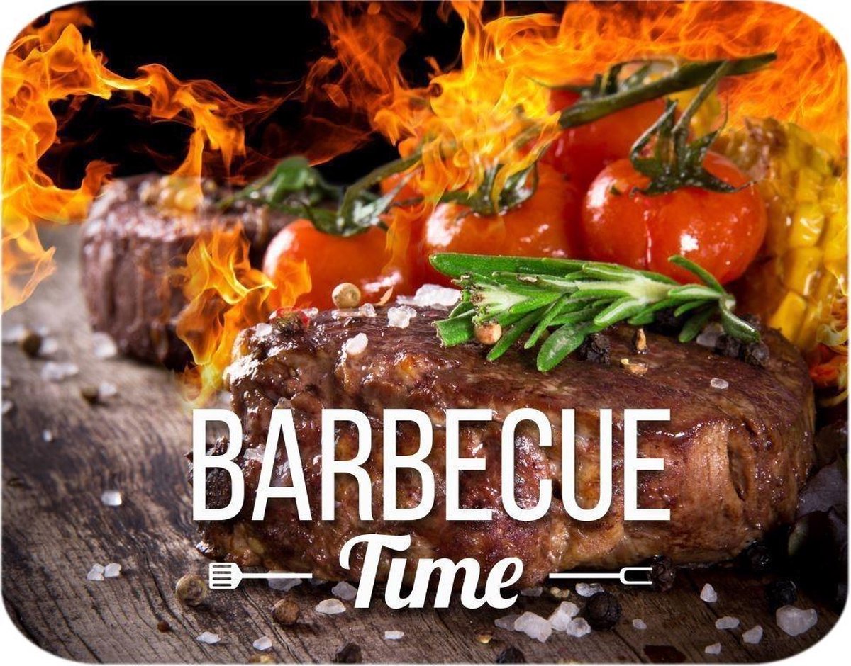 PP 310608 Assorti Placemat Rechthoek BBQ