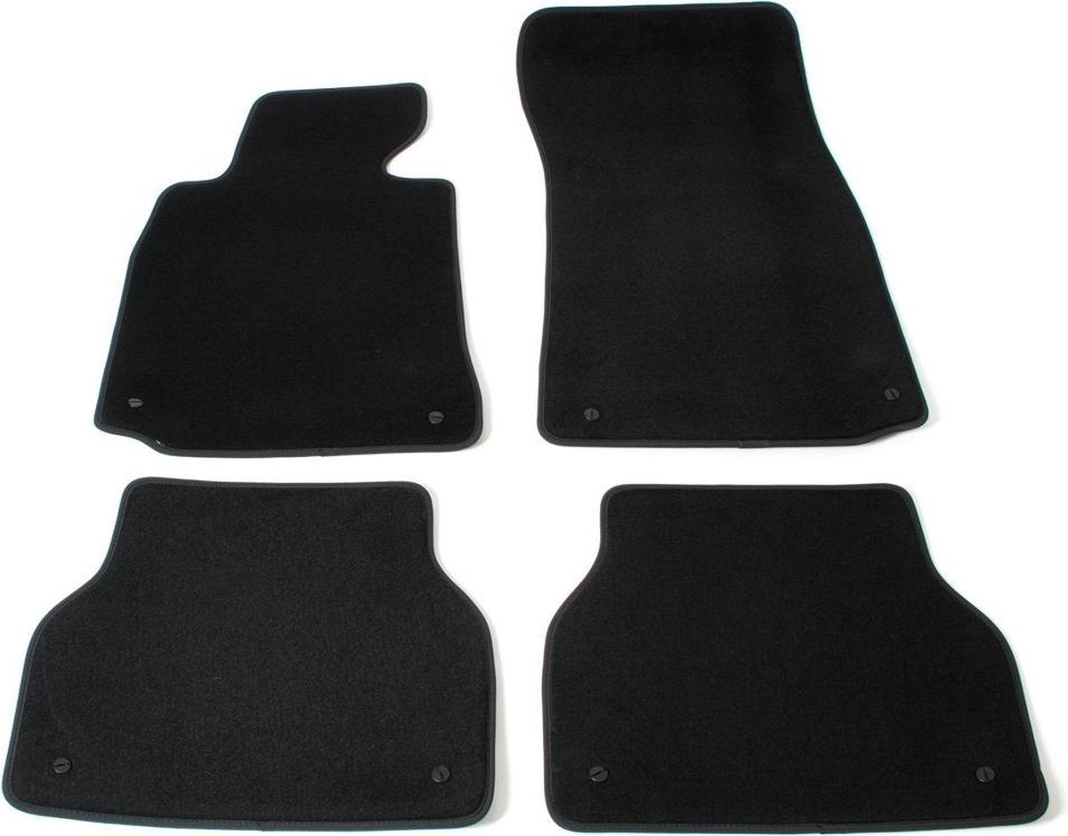 Automatten op maat - zwart velours - geschikt voor BMW 5-Serie E39 1995-2003