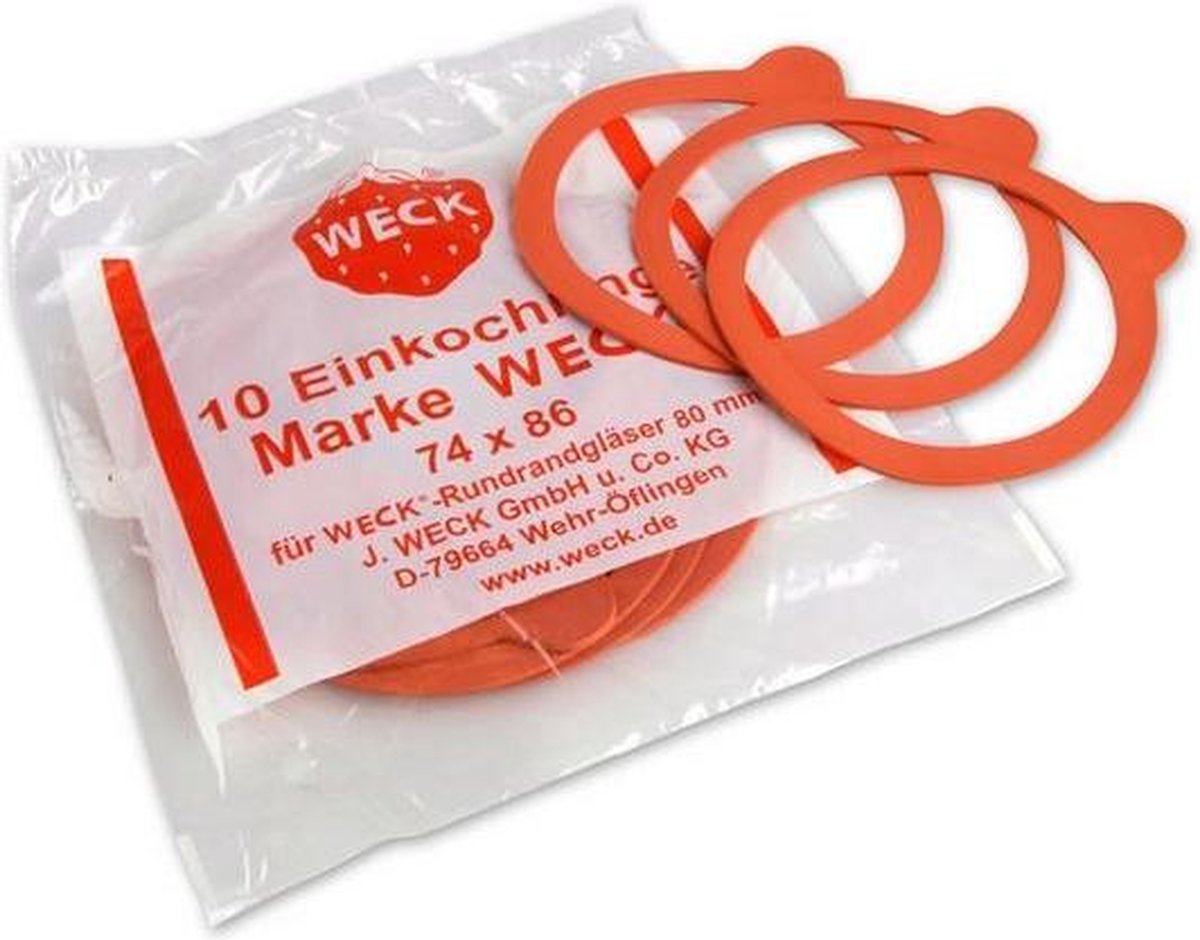 Weckringen 74x86 zak a 10 st
