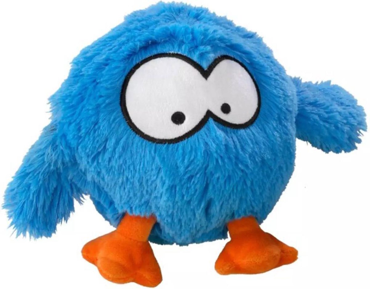 BOUNCY JUMPING BALL SPASMETIC LAUGHTER 28x19cm blauw