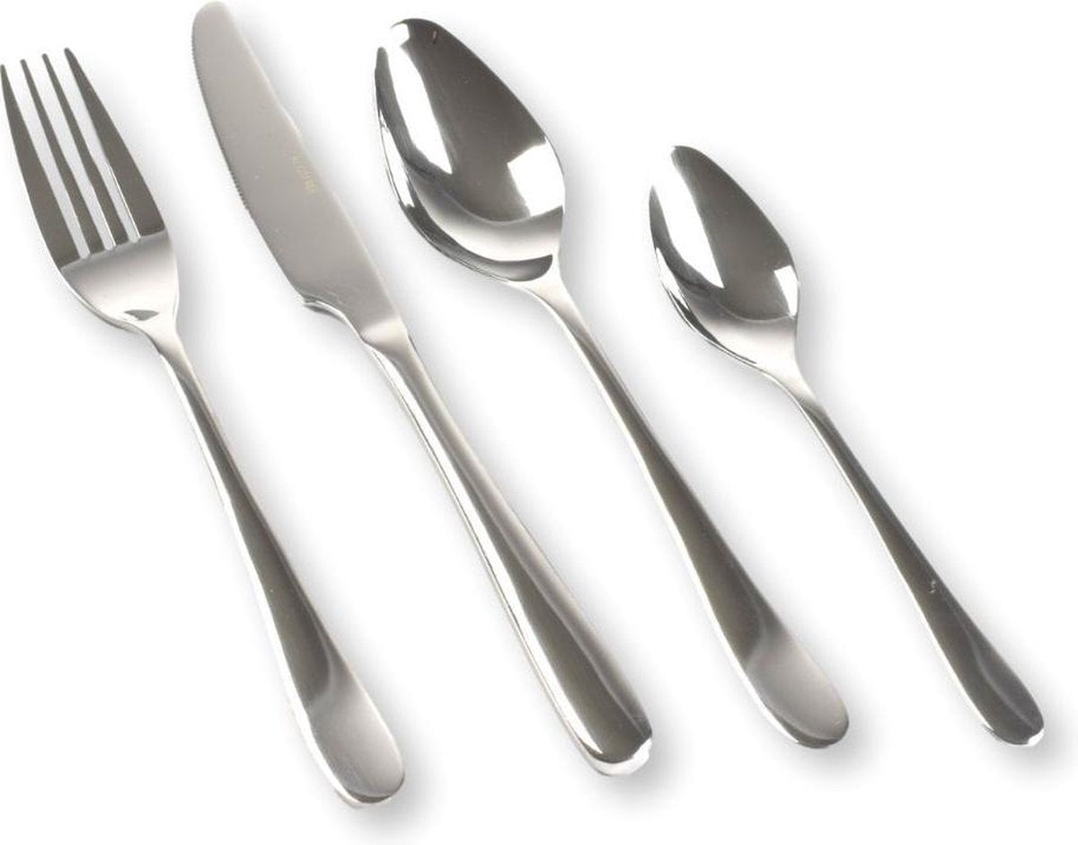Orange85 Bestekset 4 persoons - 4 Delig - 18/10 Edelstaal - Luxe - Bestek - Tafelbestek