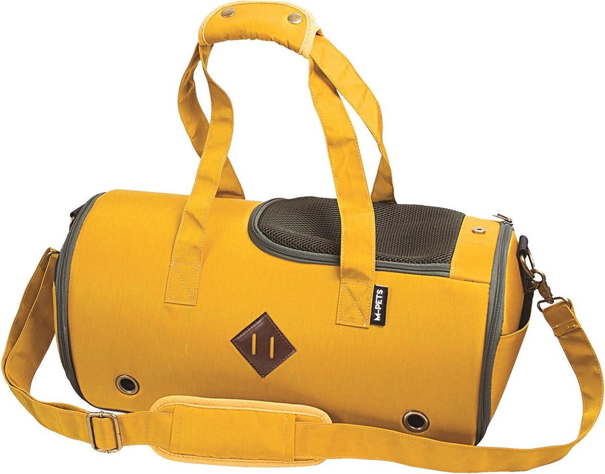 M-pets Schoudertas Honden 43 X 17 X 20 Cm Teflon Geel