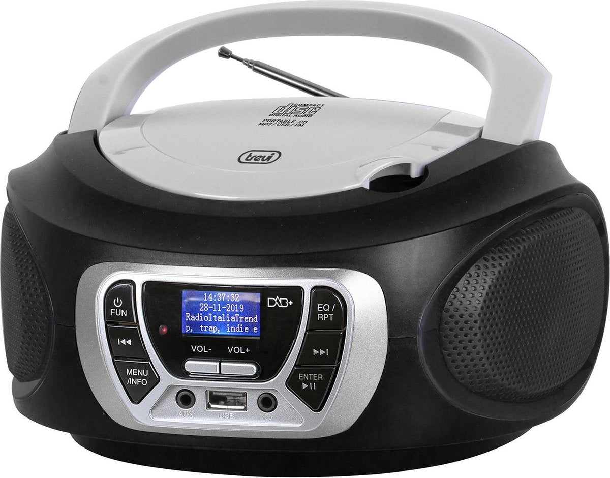 Trevi CMP 510 DAB Digitaal Zwart
