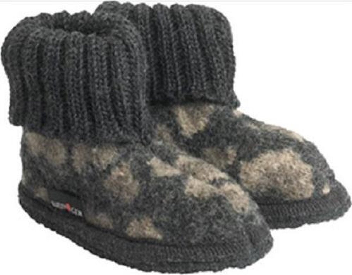 Haflinger Leopard Sokpantoffel - Garphit - 32 - Vilt