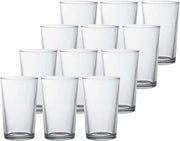 12x Drinkglazen/waterglazen Chope transparant 330 ml - Koffie/thee glazen Chope 330 ml