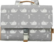 Fresk Boekentas Whale dawn grey