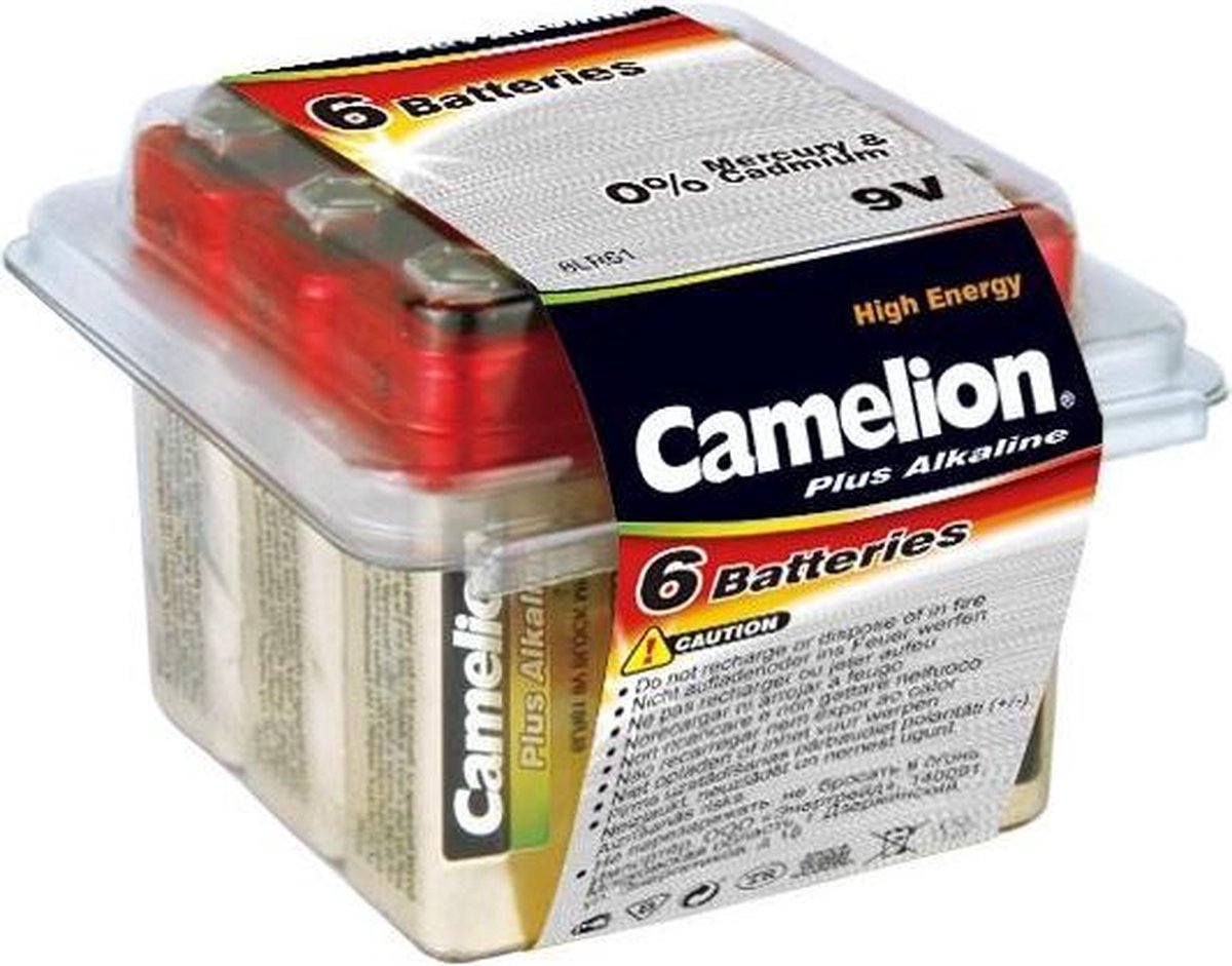 Camelion 6LR61-PB6 Single-use battery 9V Alkaline 9 V
