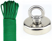 Vismagneet - 110 KG Trekkracht - 15 Meter Touw