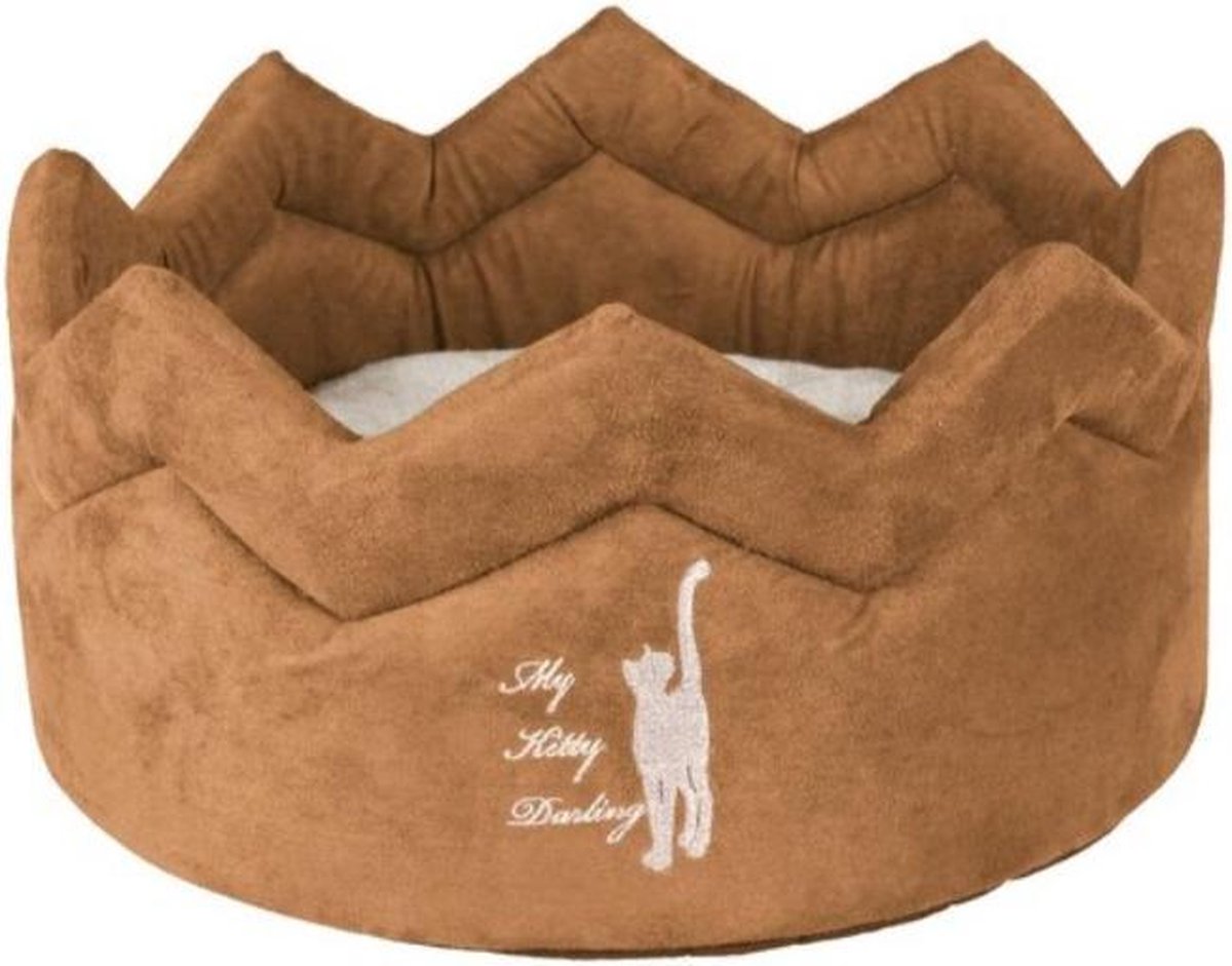 Luxe Kattenmand "My Kitty Darling" - Beige - 40 cm