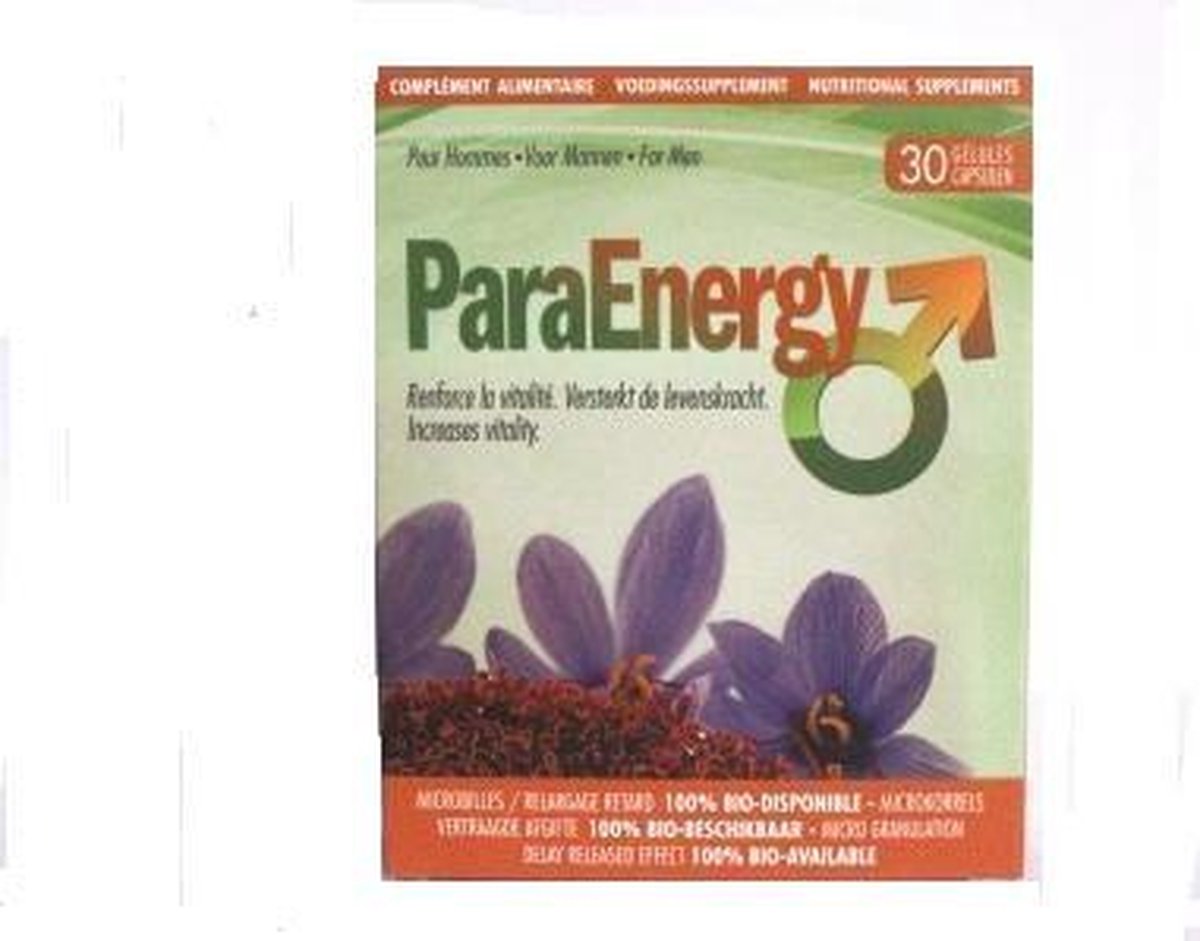 ParaEnergy ( man die niet kan) 30 caps