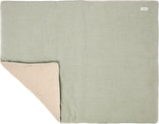 Koeka Boxkleed Vik - shadow green/sand 80x100cm
