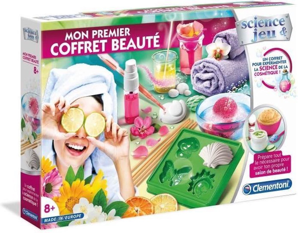 CLEMENTONI Science & Game - My First Beauty Set - Wetenschappelijk spel