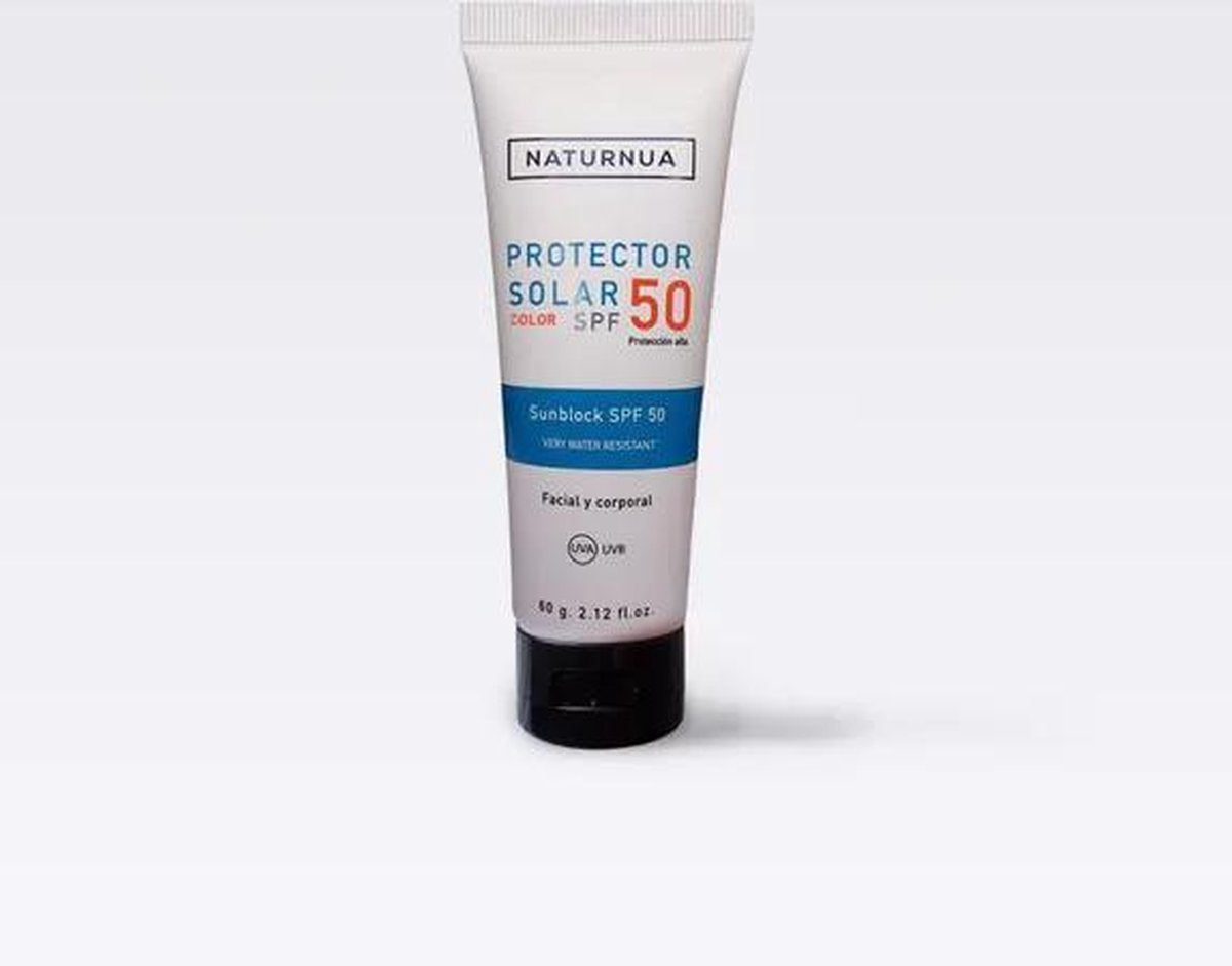 Naturnua - Zonnecrème - Gelaatszonnecrème - SPF 50
