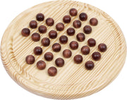 Free And Easy Strategiespel Solitaire 21 Cm Hout Naturel/bruin