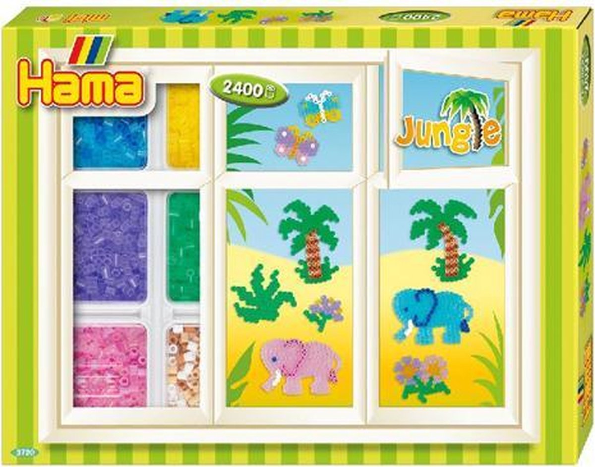 Strijkkralen Jungle 2400 Dlg