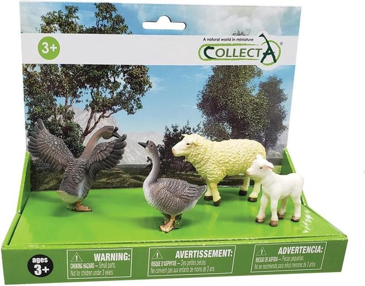 Collecta Boerderijdieren: Speelset In Giftverpakking 4-delig