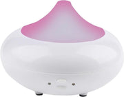 Aroma Diffuser Luchtbevochtiger Inclusief 10 ML Aroma olie - Vernevelaar – Wit - 210ML