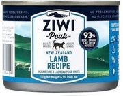 17x Ziwi Peak Kattenvoeding Cans Lamb 185 gr.