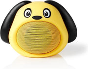 Bluetooth®-Speaker | Batterij speelduur: Tot 3 Uur | Handheld Ontwerp | 9 W | Mono | Ingebouwde microfoon | Koppelbaar | Animaticks Dusty Dog | Geel
