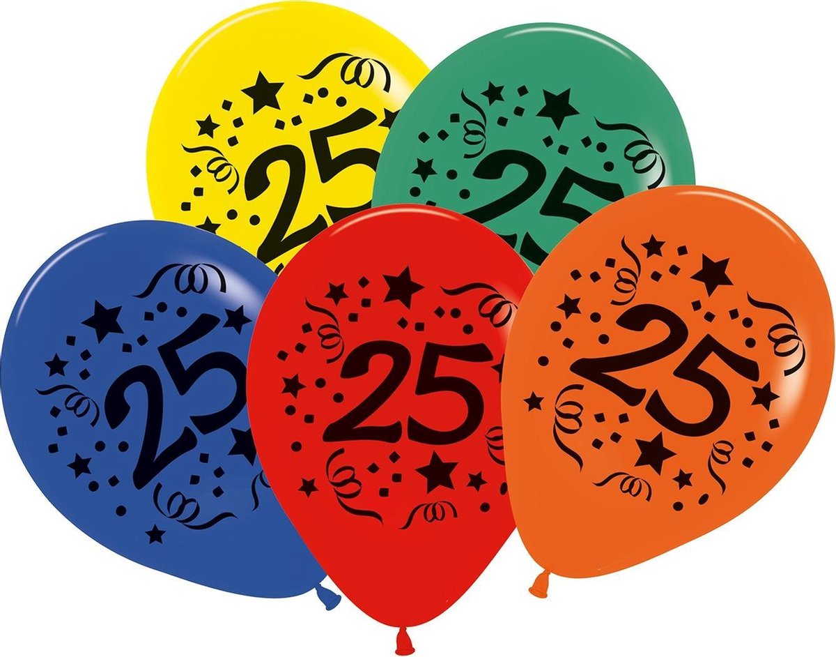 Tib Ballonnen Cijfer 25 30 Cm Latex 7 Stuks