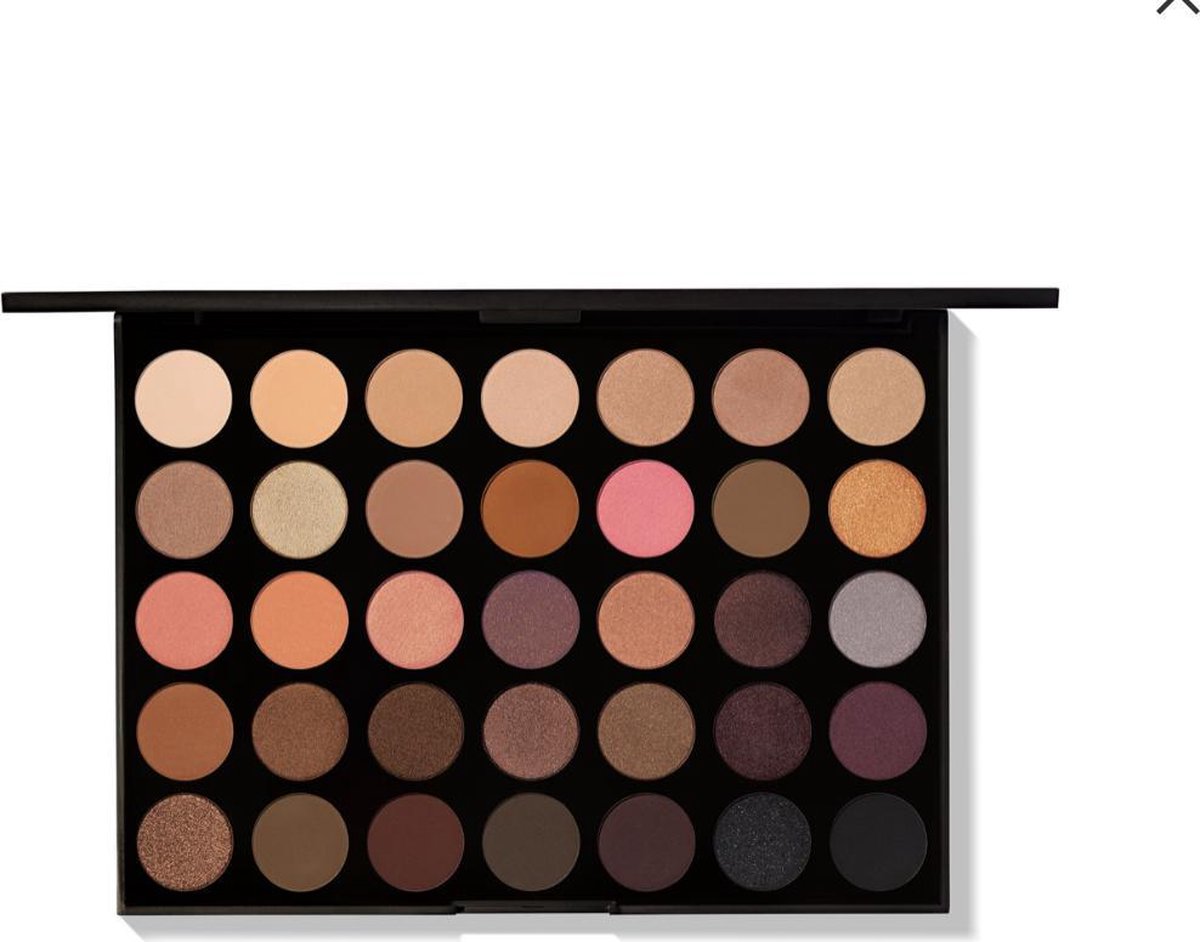 MORPHE 35G bronze goals artistry palette - sterk gepigmenteerd - oogschaduw - super blendable - Golds