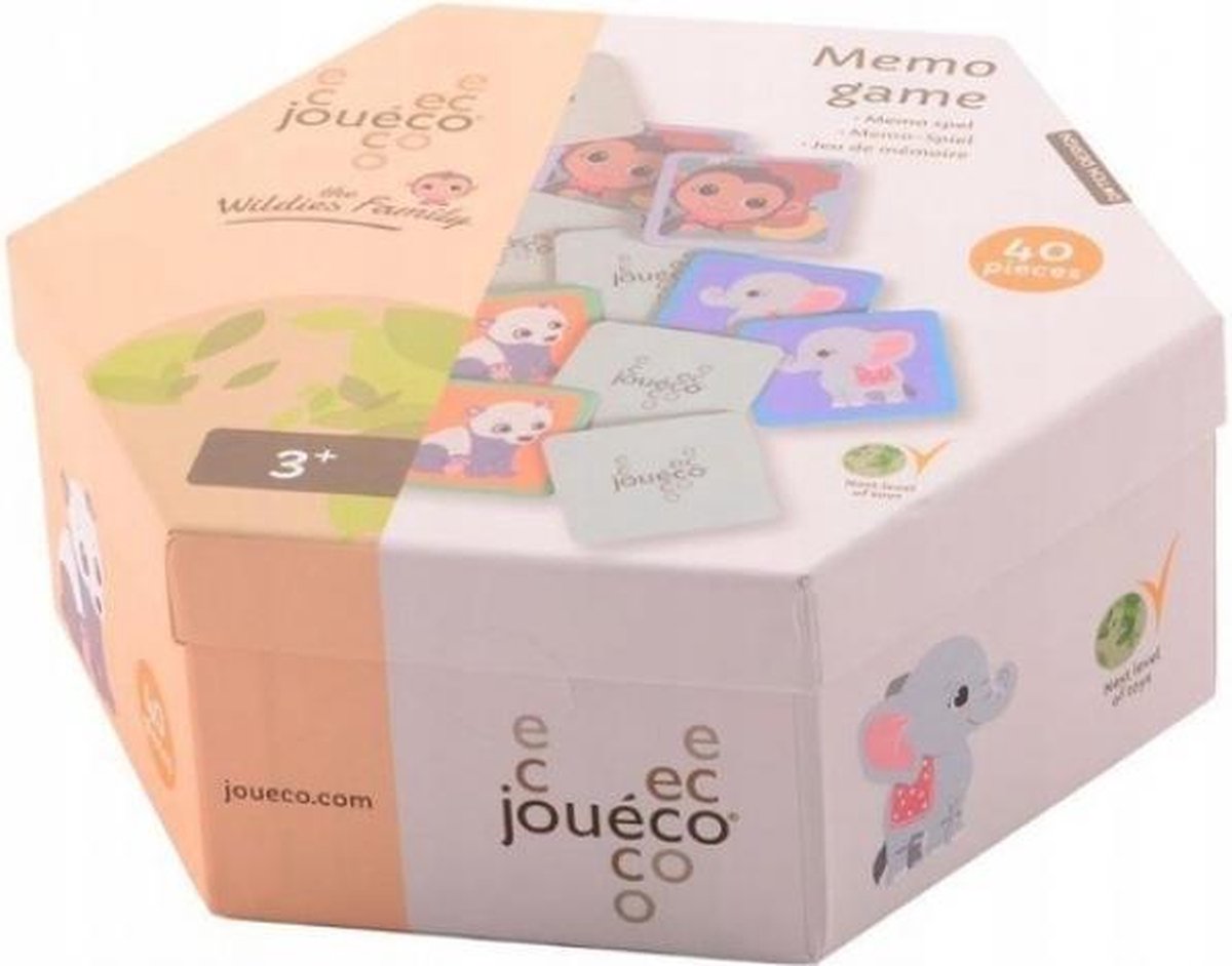 Jouéco® - The Wildies Family Memo spel