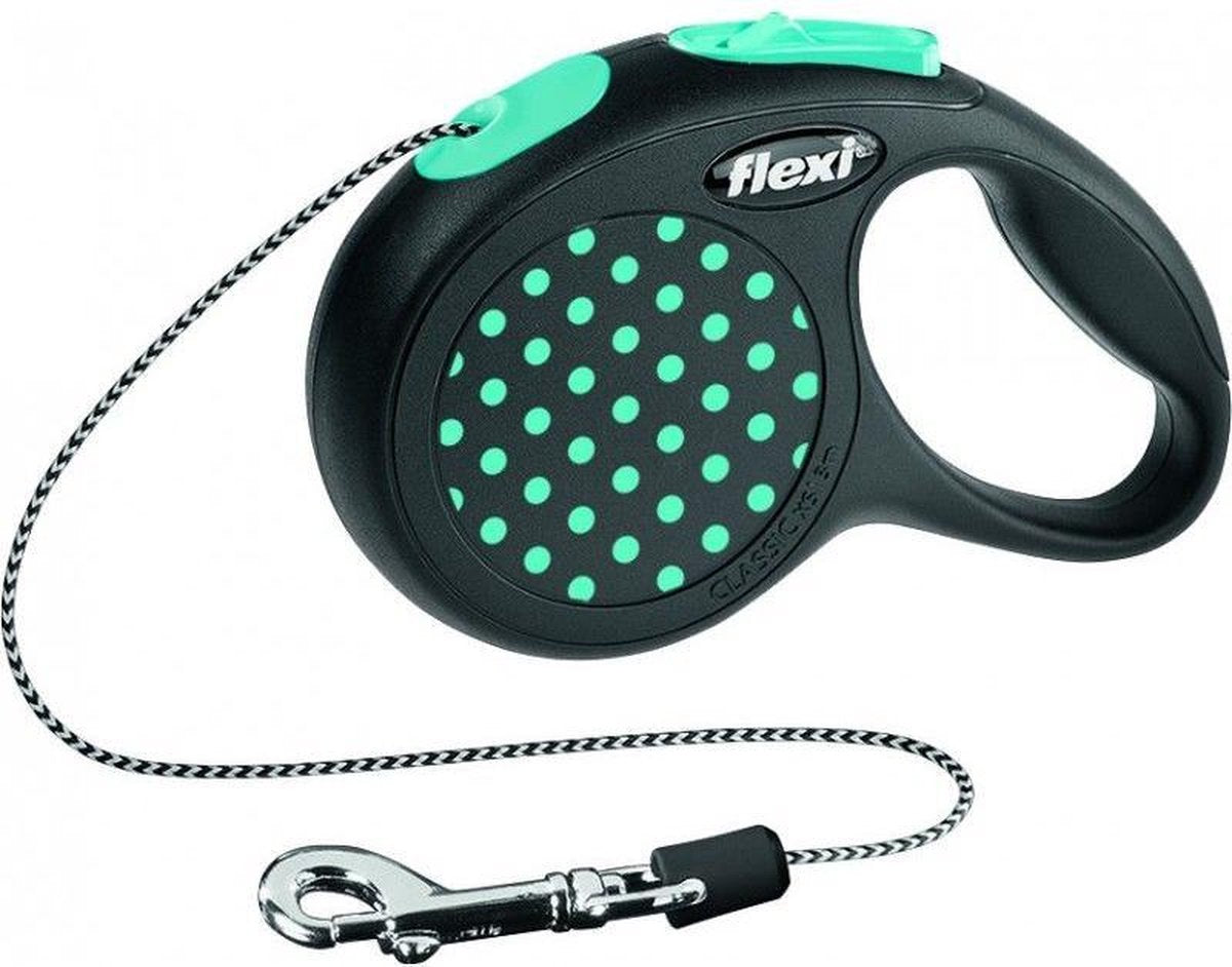 Flexi Design Koord  - Hondenriem - Blauw - S - 5 m