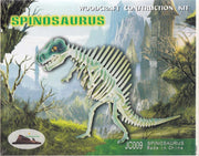 3D puzzel bouwpakket Dino Spinosaurus + Godzilla in kleur