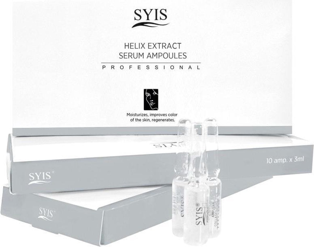 DermaSyis Helix Extract Serum Ampullen 10 x 3ml.