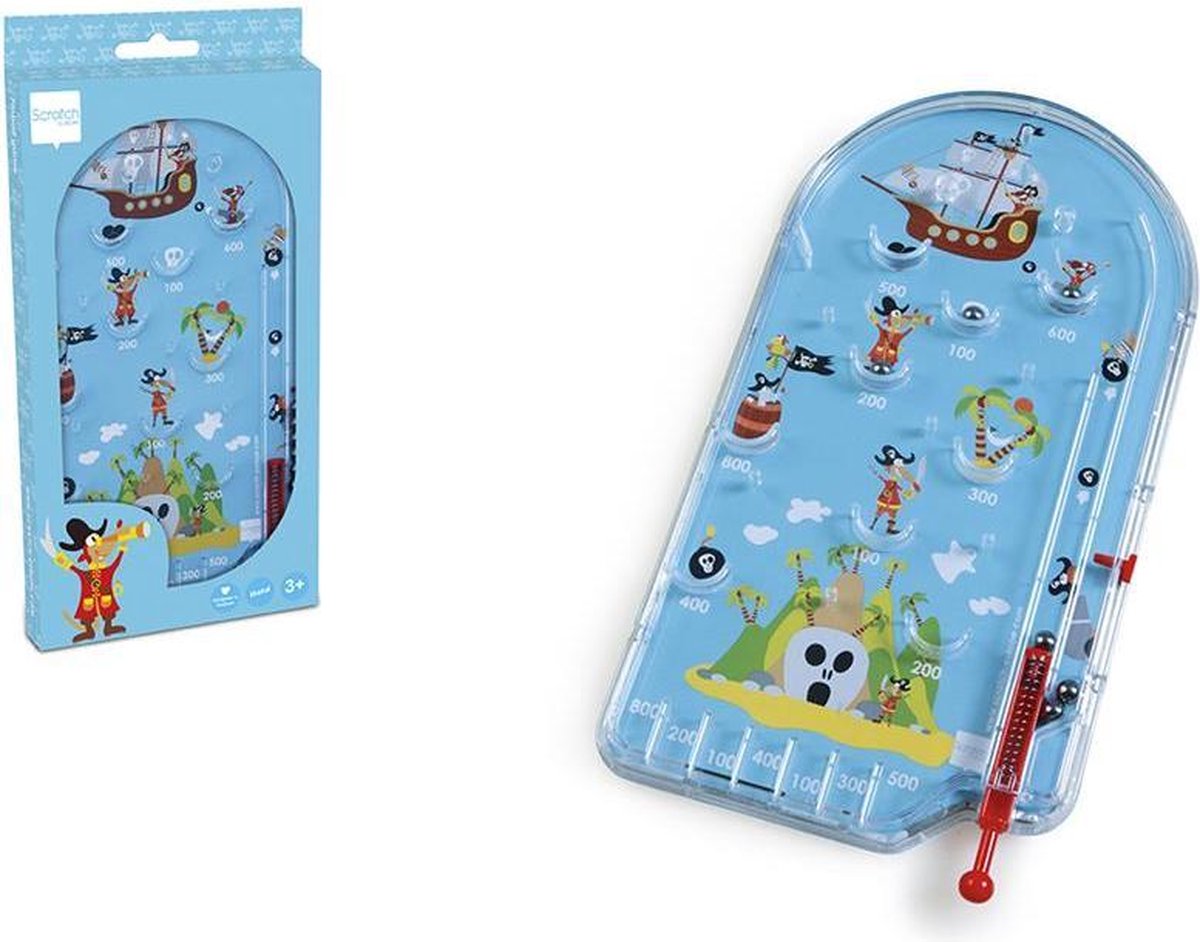 Scratch Classics: PINBALL GAME / PIRATEN 20x11cm