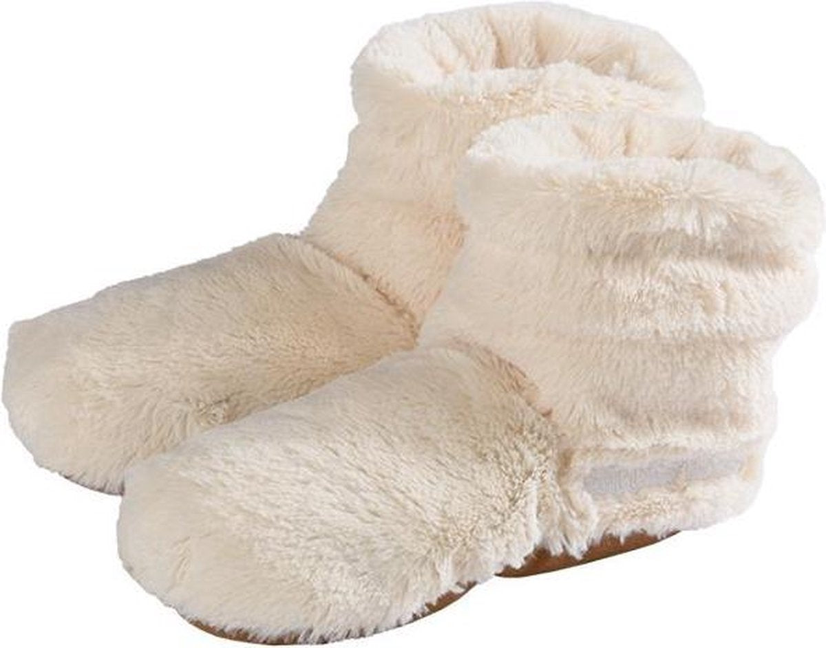 Warmies Warmtepantoffels Dames - Beige - Maat 37-41