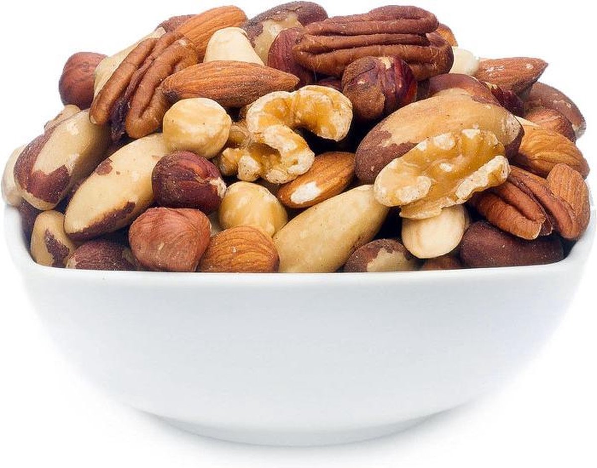 Gemengde notenmix ongezouten 500 gram | Luxe noten | Gezonde voeding | Rijk aan vitamines