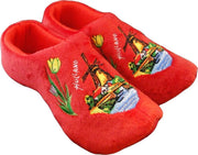 Klomppantoffels Rood met windmolen maat 45 - 47