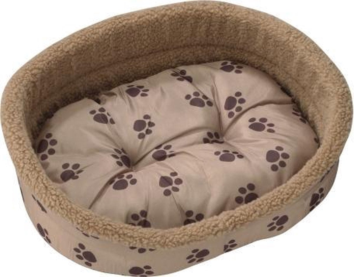 Hondenmand Paw%Sheepskin Mokka 50 cm