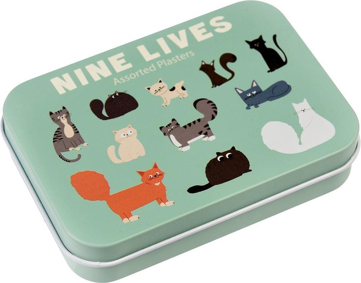 Rex London pleisters Nine lives (poes)