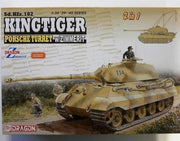 DRAGON 1:35 KingTiger Porsche Turret w/Zimmerit