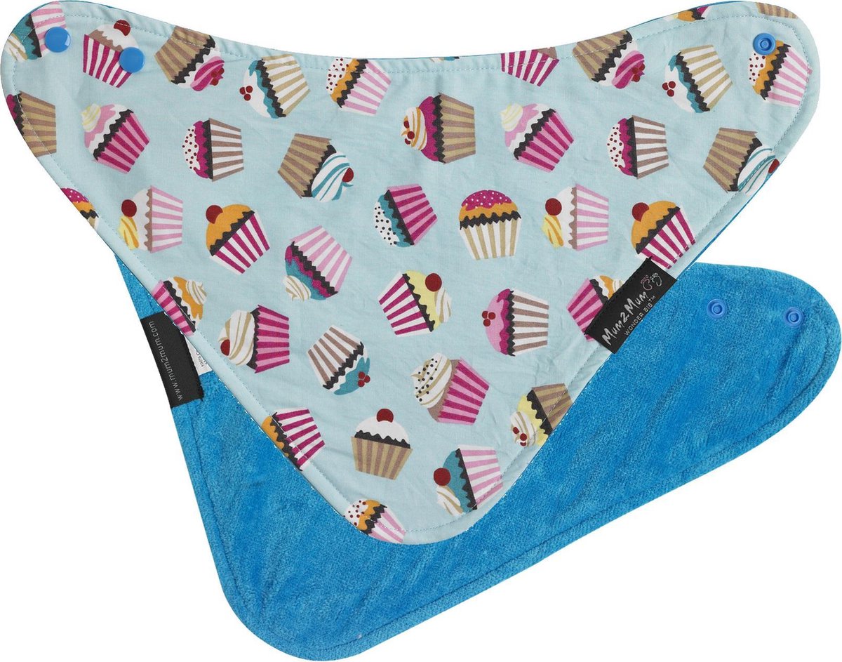 Mum2Mum - Fashion Bandana Wonderslab Katoen - Cupcakes