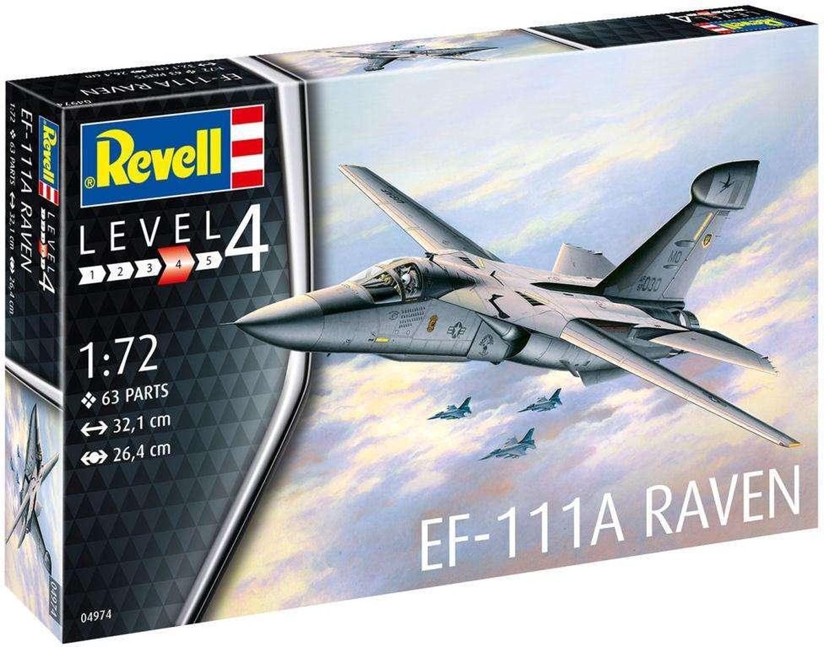1:72 Revell 04974 EF-111A Raven Plastic kit