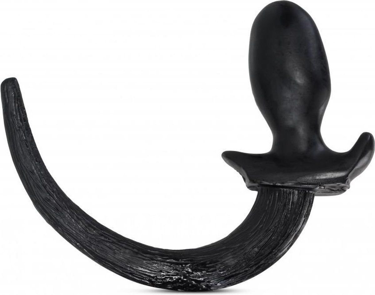 XXLTOYS - Sipan - Plug - Inbrenglengte 28 X 5 cm - Black - Uniek design Buttplug - Stevige Anaal plug - Made in Europe
