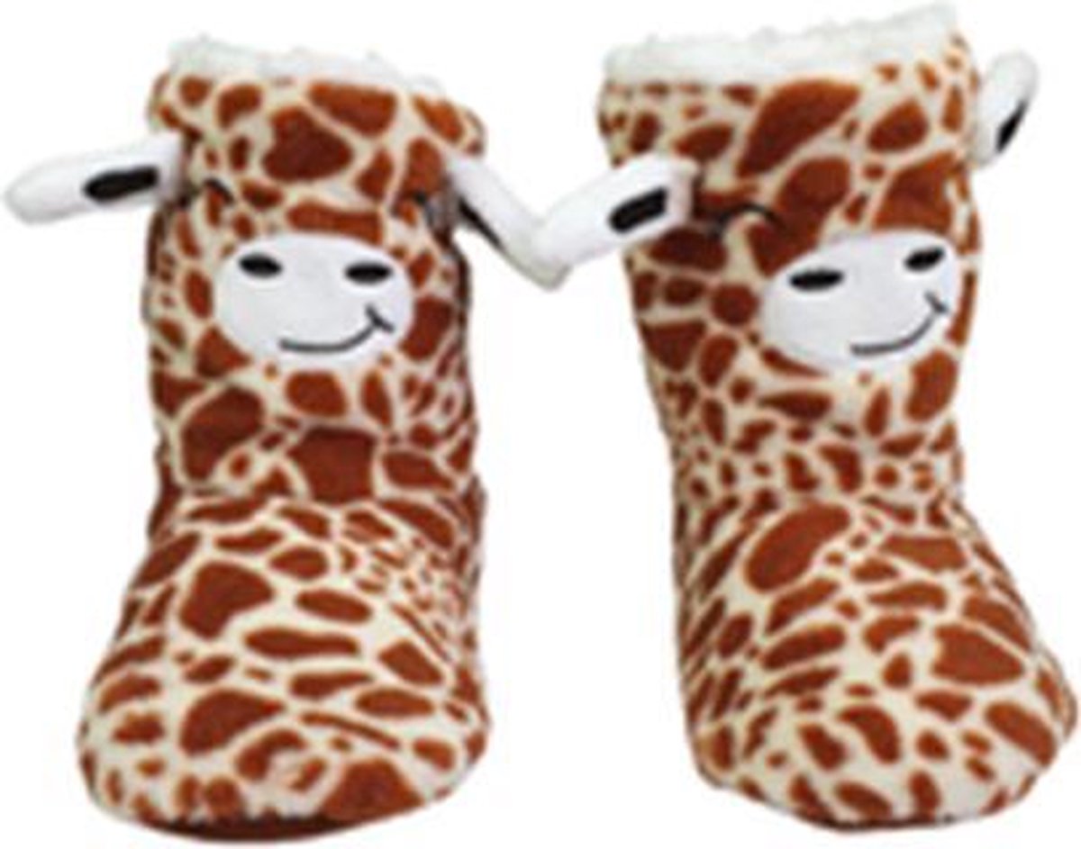 Hoog Model Giraffe Pantoffel - Gestipt - Maat 37 / 39