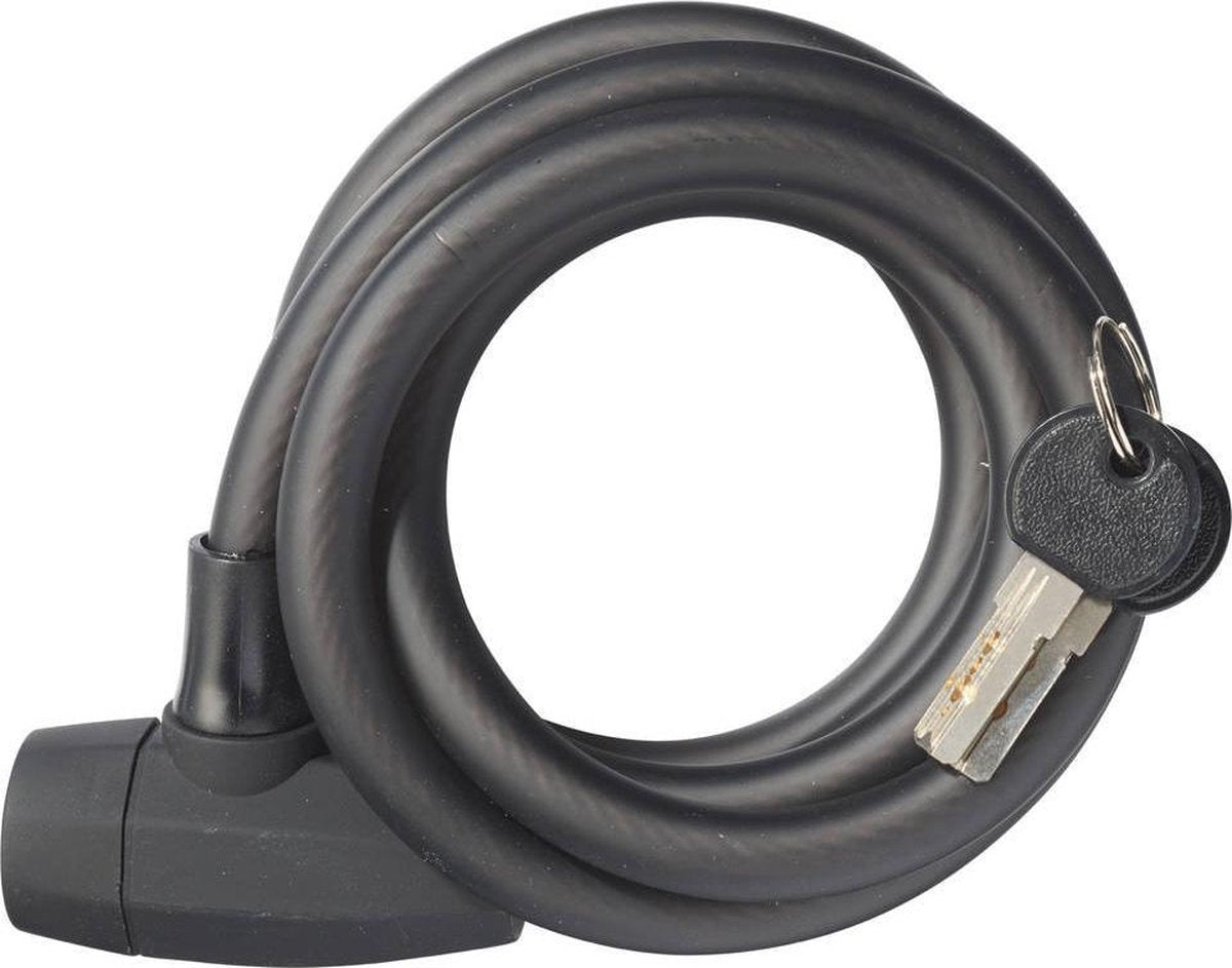 Zwart Spiraalslot 150 cm