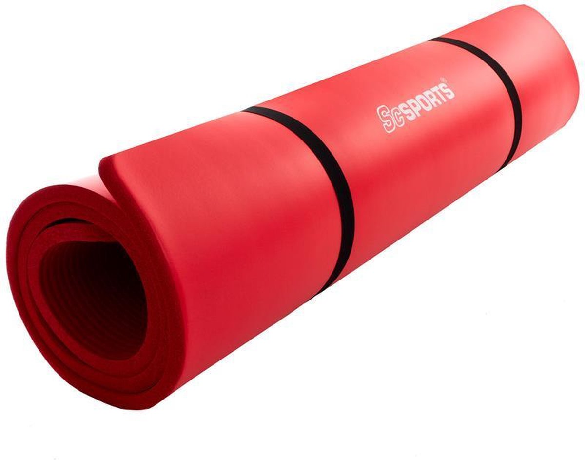 ScSports - Fitnessmat - 190 cm x 60 cm x 1