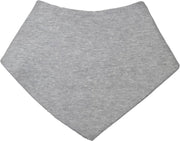 Soft Touch Slabbetje Bandana 20 X 40 Cm Grijs