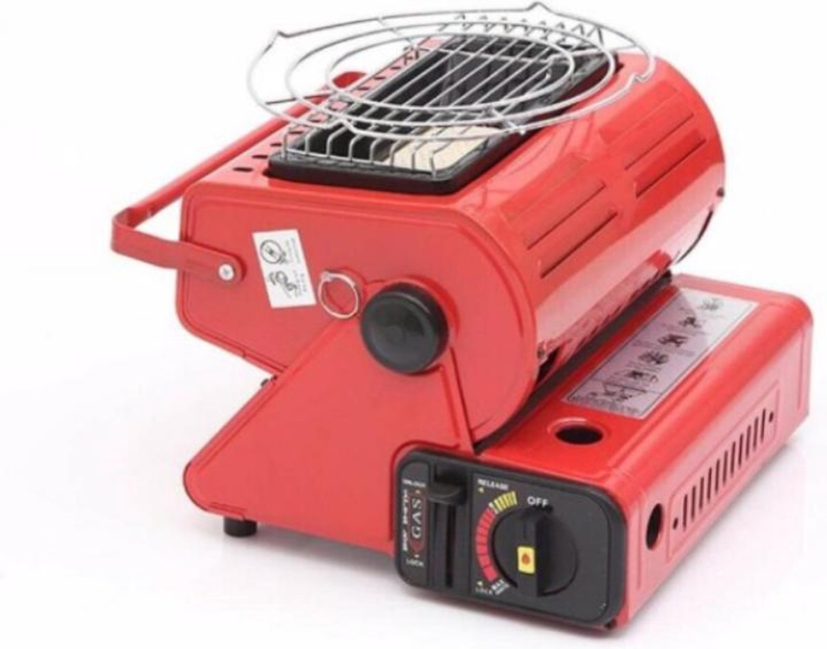 Dexters® 2-in-1 Fornuis / Verwarming | Heater | Gasfornuis | Kachel | Camping Kooktoestel | Barbecue