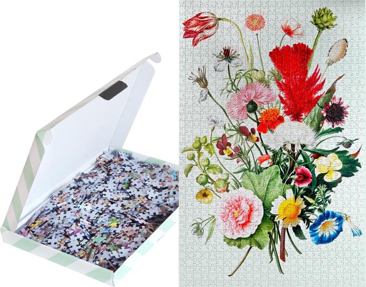 Bloemenpuzzel 1000 stukjes
