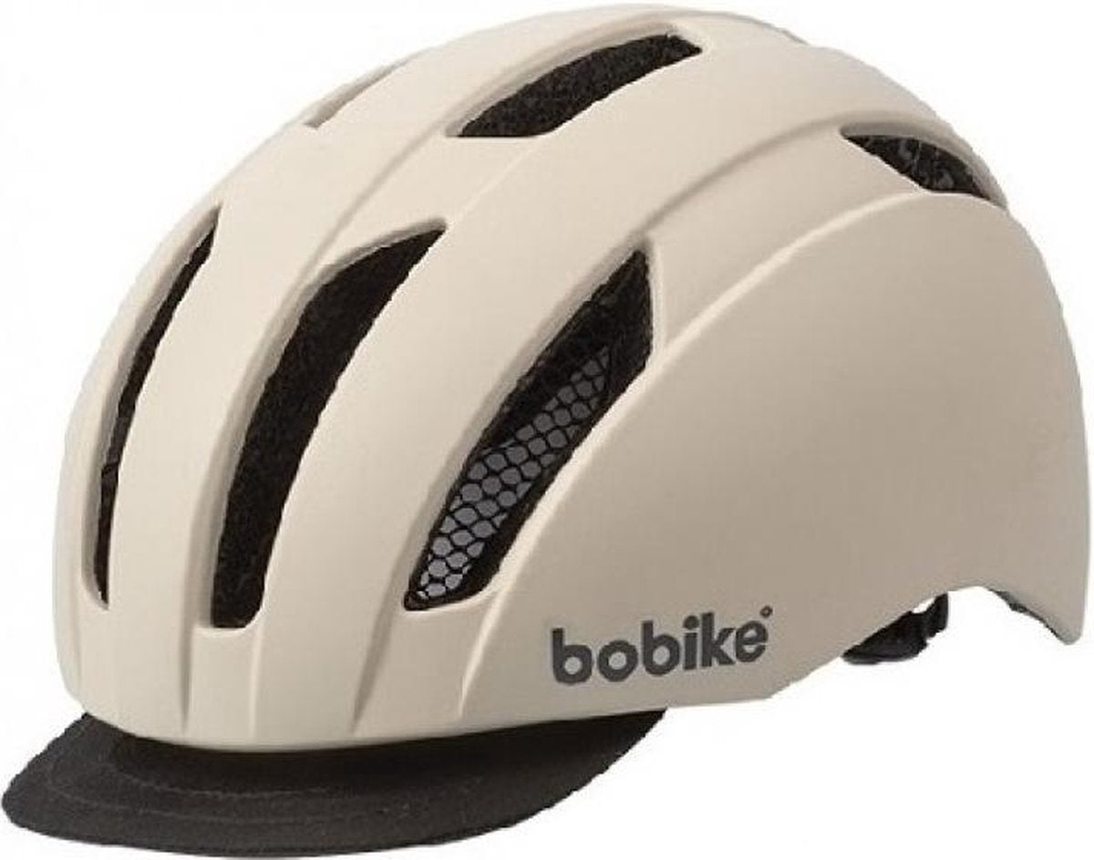 Bobike City helm  - Cream - Maat L (56-61cm)