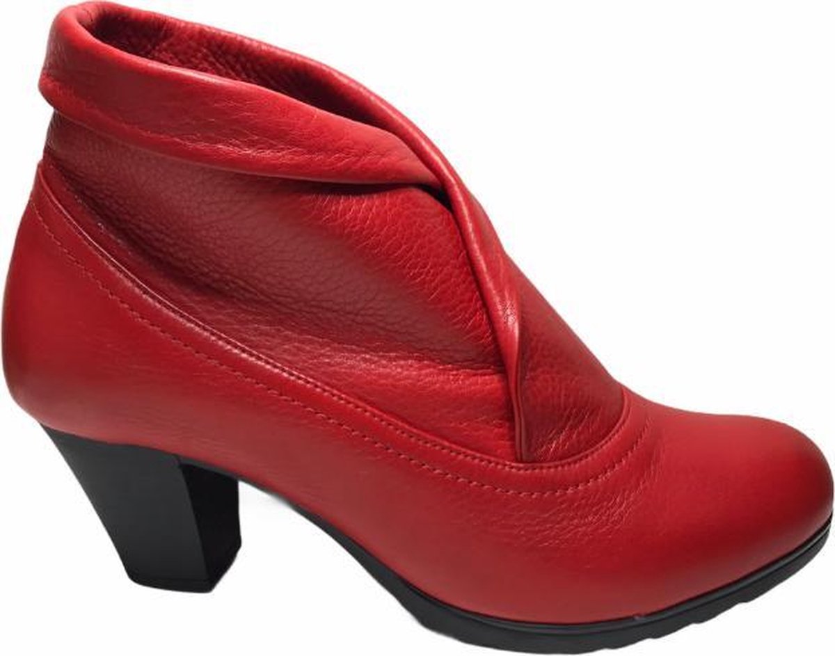 manlisa kraag 6 cm haklaarsje W232-7068 rood mt 40